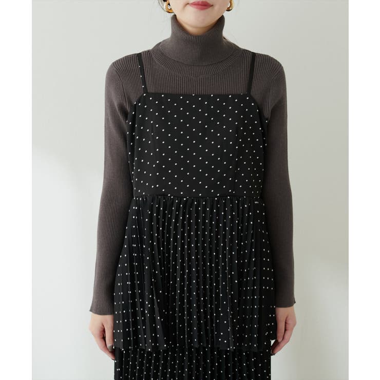 【natural couture】細プリーツキャミブラウス | NICE CLAUP / OLIVE des OLIVE　OUTLET | 詳細画像10 