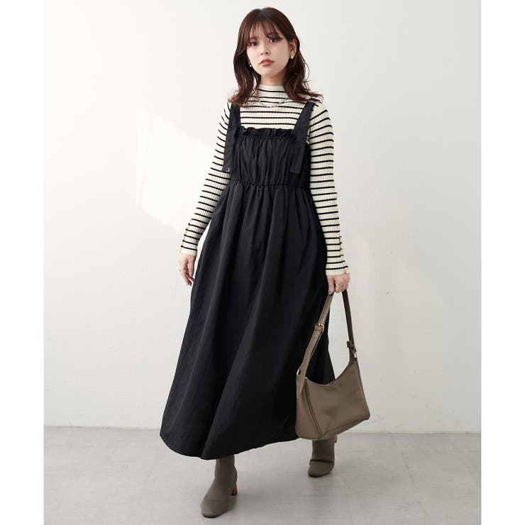 【natural couture】〈mamamo〉ギャザー切替ボリュームワ… | NICE CLAUP / OLIVE des OLIVE　OUTLET | 詳細画像10 