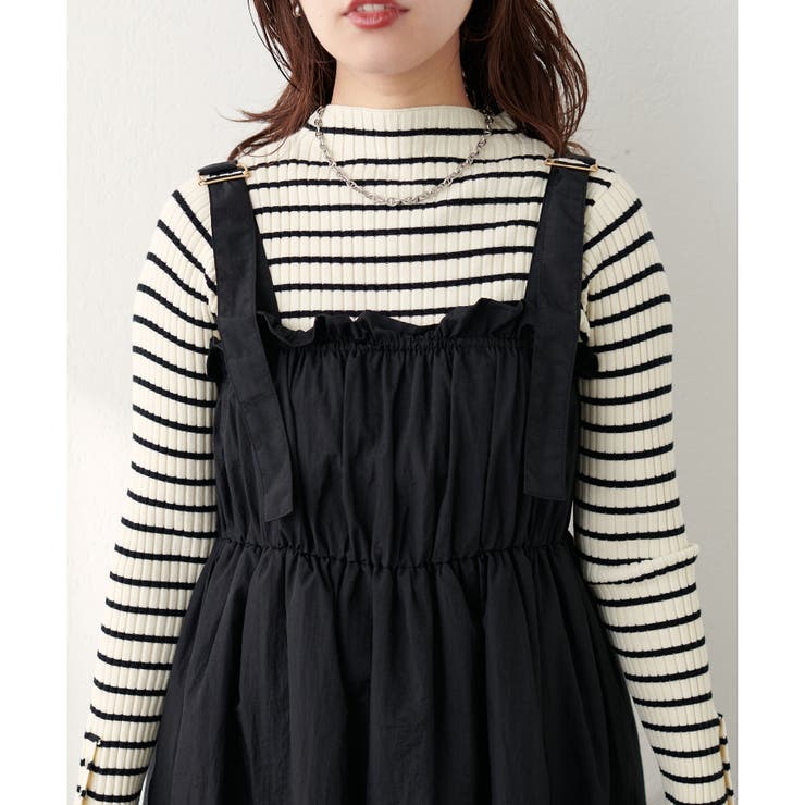 【natural couture】〈mamamo〉ギャザー切替ボリュームワ… | NICE CLAUP / OLIVE des OLIVE　OUTLET | 詳細画像16 