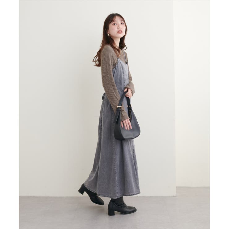 【natural couture】アソートデニムキャミワンピース | NICE CLAUP / OLIVE des OLIVE　OUTLET | 詳細画像12 