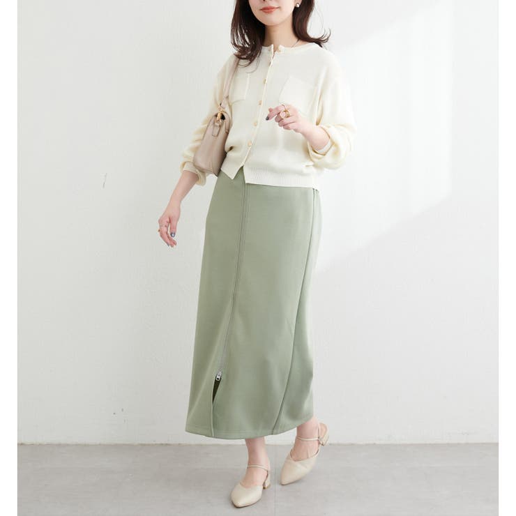 osono×ako Wジップカットポンチナロースカート[品番