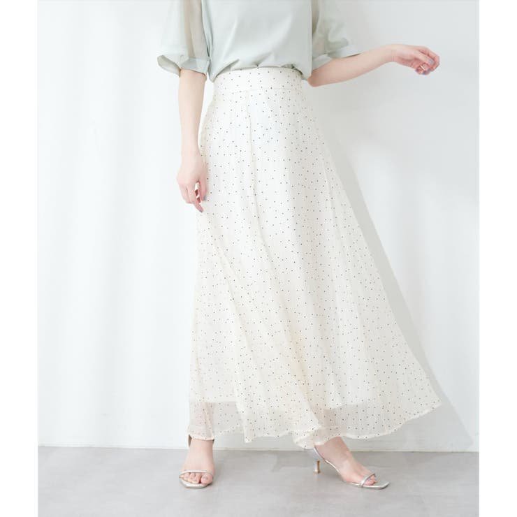 natural couture】長さ変えれるフレアスカート[品番：NCLW0016026