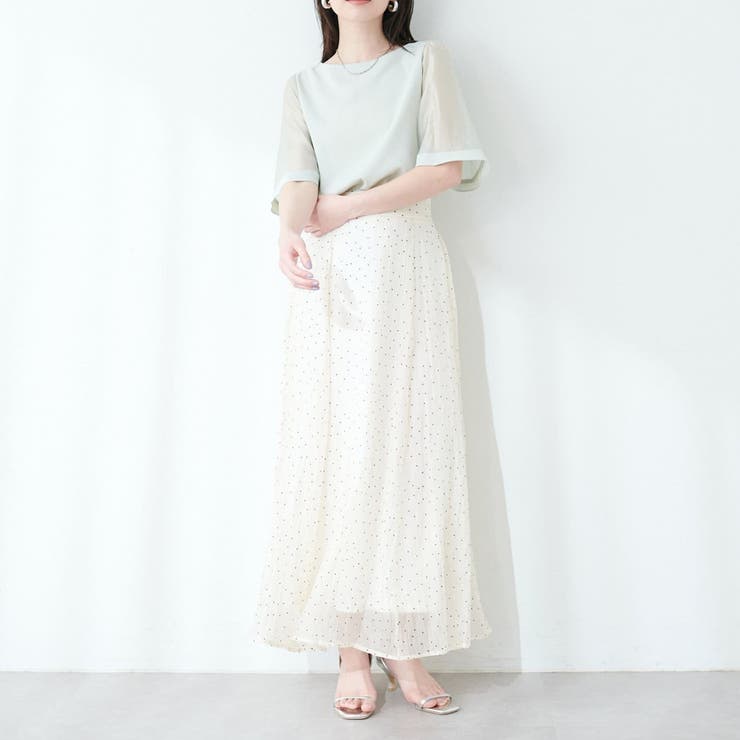 natural couture】長さ変えれるフレアスカート[品番：NCLW0016026