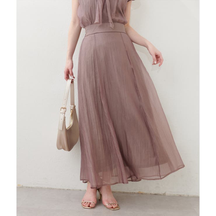 新品！natural couture 長さ変えれるフレアスカート 長さ変えれるフレアスカート | natural couture(ナチュラル