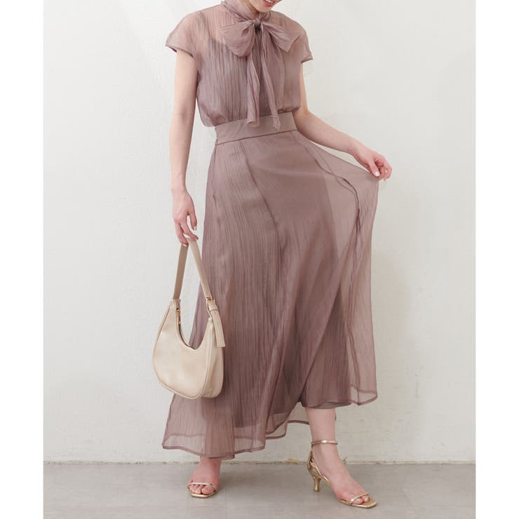 natural couture】長さ変えれるフレアスカート[品番：NCLW0016026