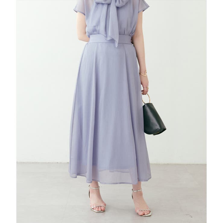 natural couture】長さ変えれるフレアスカート[品番