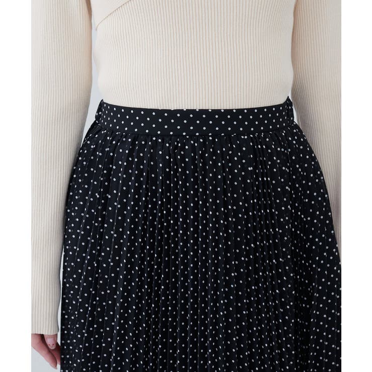 【natural couture】オーソドックスフラワープリーツスカート | NICE CLAUP / OLIVE des OLIVE　OUTLET | 詳細画像11 