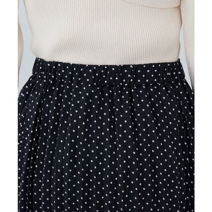 【natural couture】オーソドックスフラワープリーツスカート | NICE CLAUP / OLIVE des OLIVE　OUTLET | 詳細画像13 