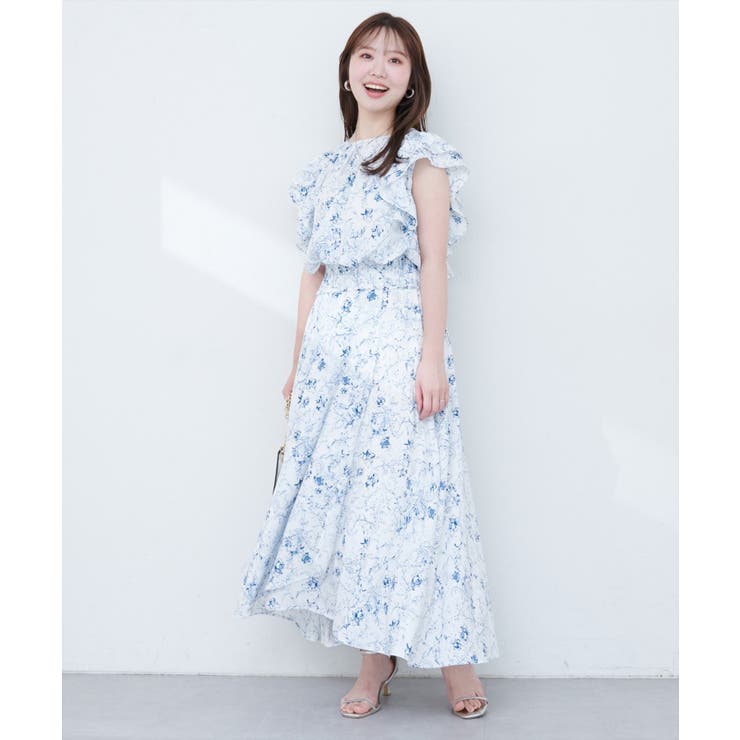 【natural couture】【mizu】長さ変えられる後ろ下がりヘムスカー… | NICE CLAUP / OLIVE des OLIVE　OUTLET | 詳細画像15 