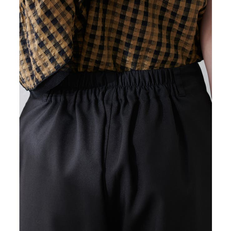 【natural couture】涼しげハイウエストストレートパンツ | NICE CLAUP / OLIVE des OLIVE　OUTLET | 詳細画像10 