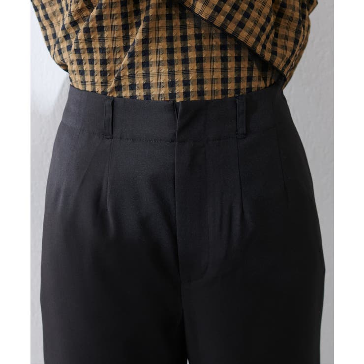 【natural couture】涼しげハイウエストストレートパンツ | NICE CLAUP / OLIVE des OLIVE　OUTLET | 詳細画像11 