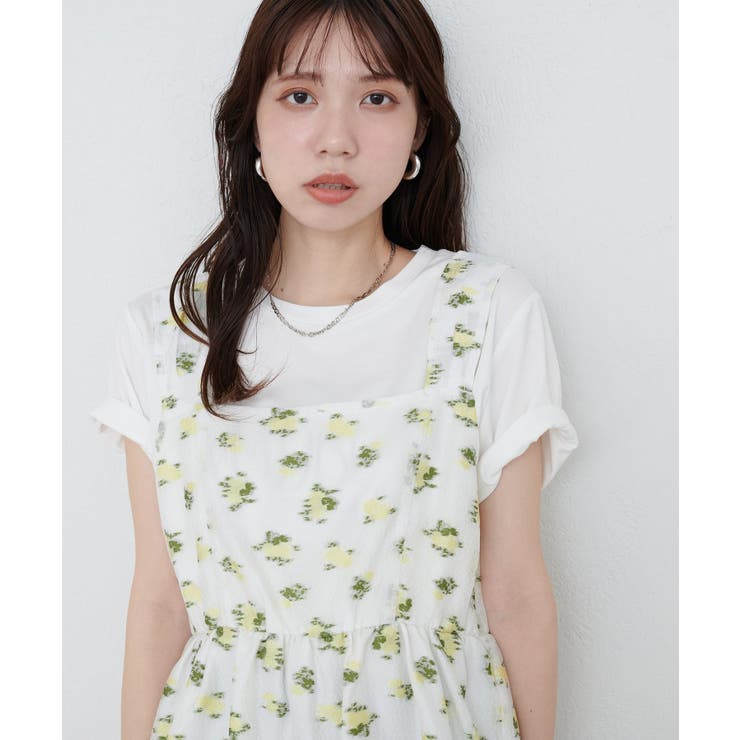 【natural couture】ジャガードキャトップス | NICE CLAUP / OLIVE des OLIVE　OUTLET | 詳細画像14 