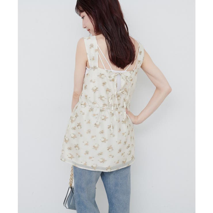 【natural couture】ジャガードキャトップス | NICE CLAUP / OLIVE des OLIVE　OUTLET | 詳細画像16 