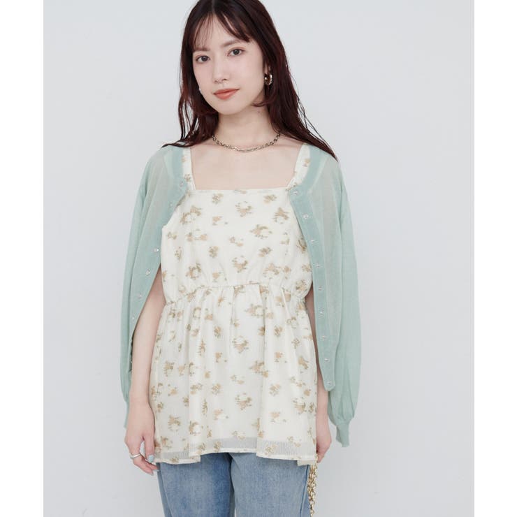 【natural couture】ジャガードキャトップス | NICE CLAUP / OLIVE des OLIVE　OUTLET | 詳細画像20 