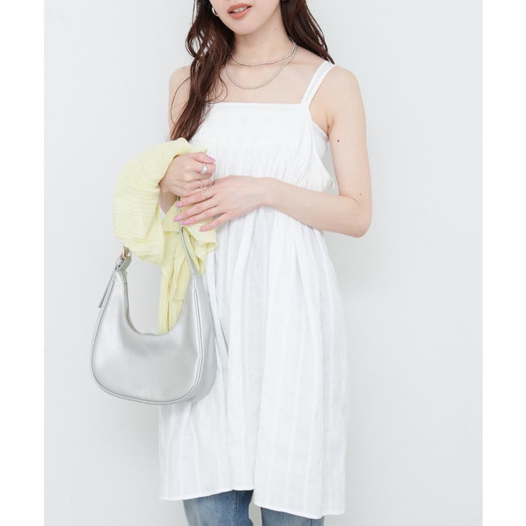 【natural couture】Wストラップキャミチュニック | NICE CLAUP / OLIVE des OLIVE　OUTLET | 詳細画像13 