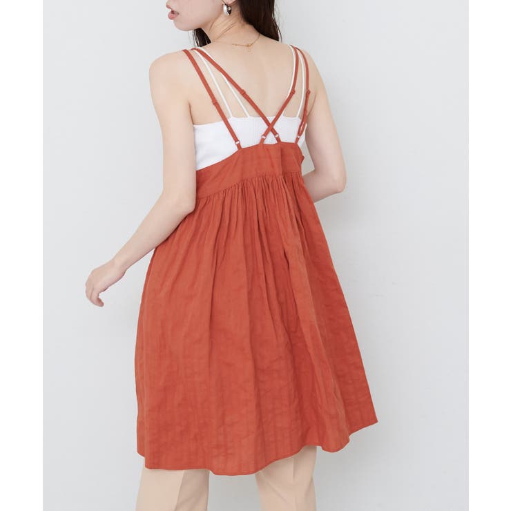 【natural couture】Wストラップキャミチュニック | NICE CLAUP / OLIVE des OLIVE　OUTLET | 詳細画像21 