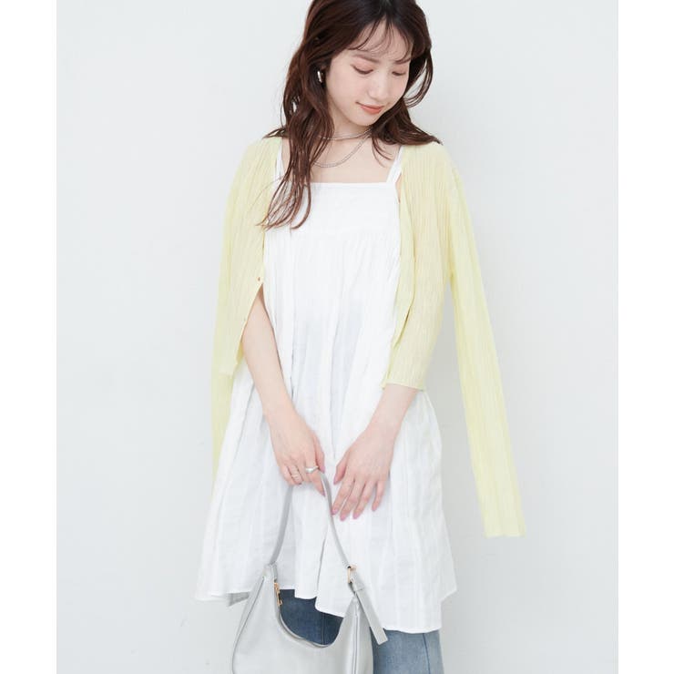 オフ | 【natural couture】Wストラップキャミチュニック | NICE CLAUP / OLIVE des OLIVE　OUTLET