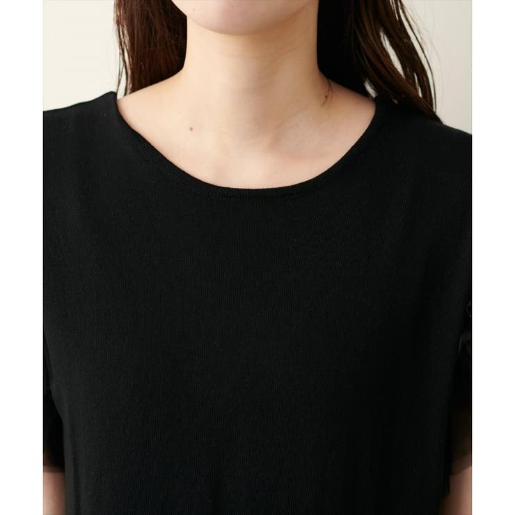 【natural couture】前後2way、チュールフリルドッキングニッ… | NICE CLAUP / OLIVE des OLIVE　OUTLET | 詳細画像28 