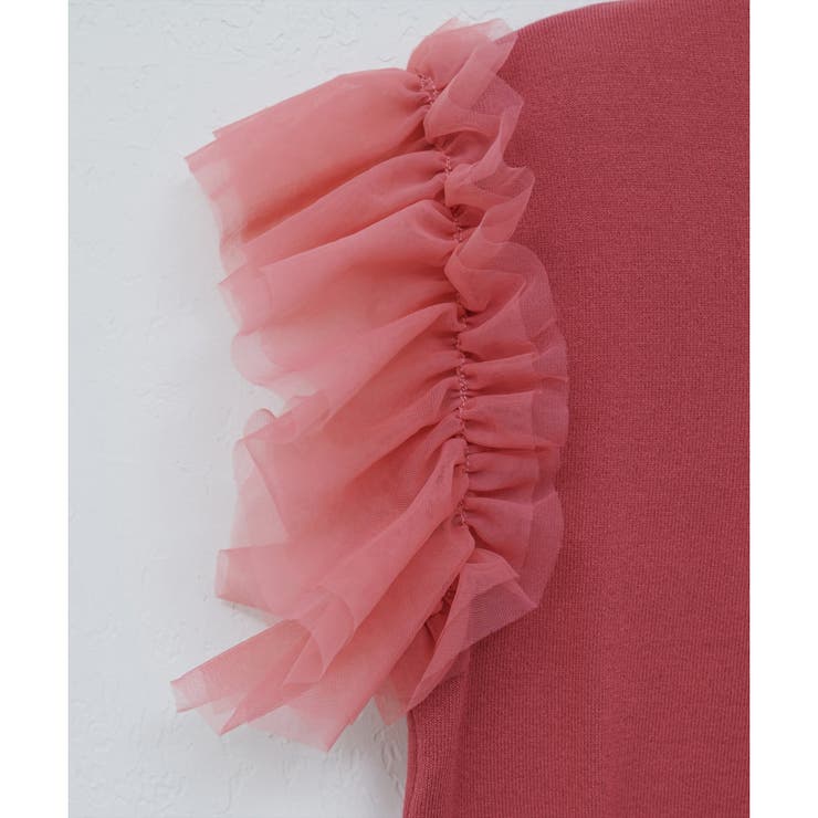 【natural couture】前後2way、チュールフリルドッキングニッ… | NICE CLAUP / OLIVE des OLIVE　OUTLET | 詳細画像24 