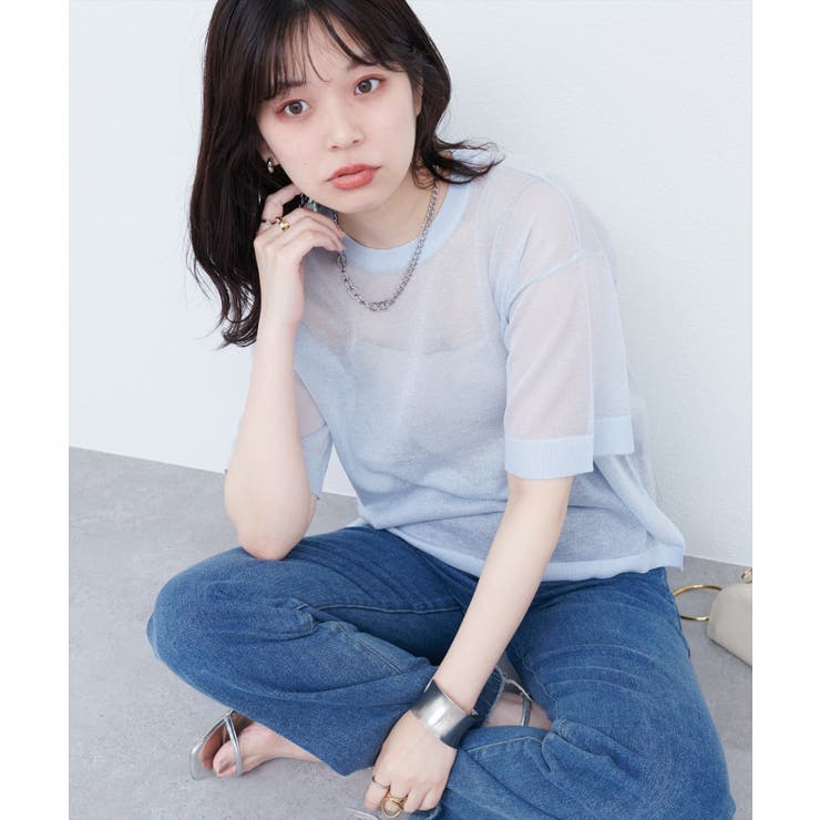 サックス | ラメシアーゆるKTPO | NICE CLAUP / OLIVE des OLIVE　OUTLET