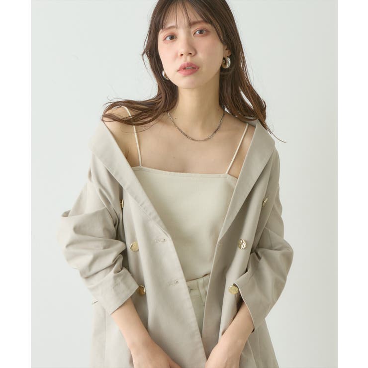 カップ付きベアキャミ | NICE CLAUP / OLIVE des OLIVE　OUTLET | 詳細画像4 