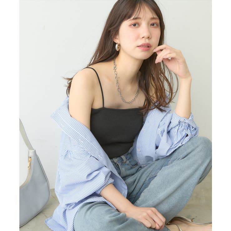 カップ付きベアキャミ | NICE CLAUP / OLIVE des OLIVE　OUTLET | 詳細画像9 