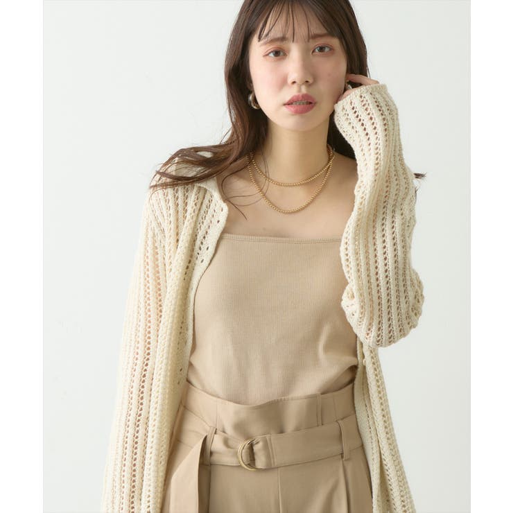 カップ付きベアキャミ | NICE CLAUP / OLIVE des OLIVE　OUTLET | 詳細画像21 