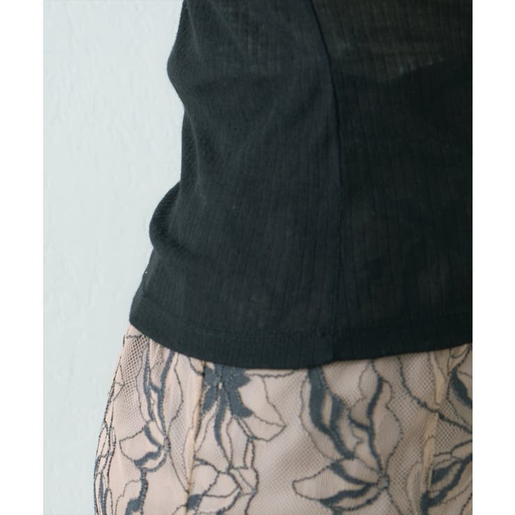 【natural couture】シアーギャザーオフショルプルオーバー | NICE CLAUP / OLIVE des OLIVE　OUTLET | 詳細画像11 