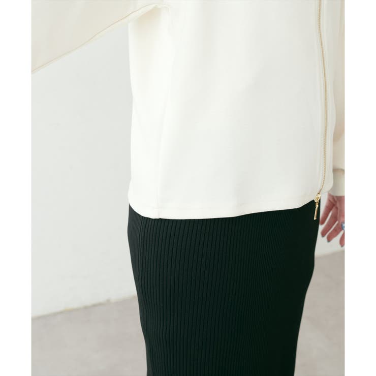 【natural couture】Wzipふわもちダンボールプルオーバー | NICE CLAUP / OLIVE des OLIVE　OUTLET | 詳細画像28 