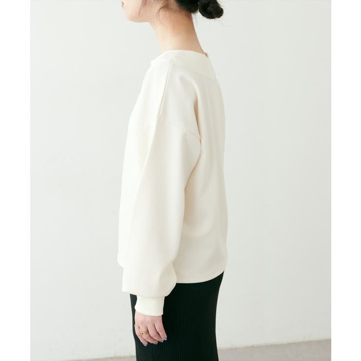 【natural couture】Wzipふわもちダンボールプルオーバー | NICE CLAUP / OLIVE des OLIVE　OUTLET | 詳細画像24 