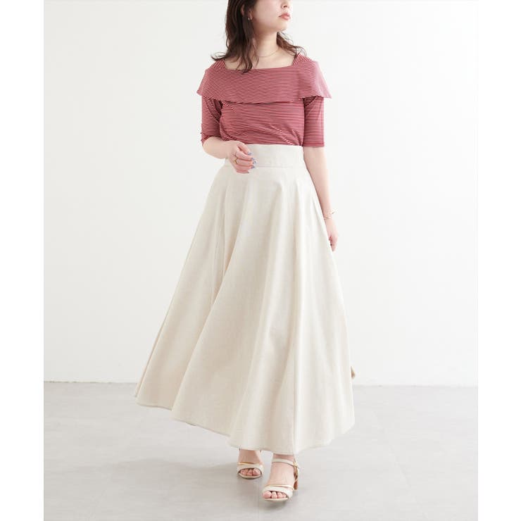 【natural couture】オフショルデザインカットソーTOPS | NICE CLAUP / OLIVE des OLIVE　OUTLET | 詳細画像14 