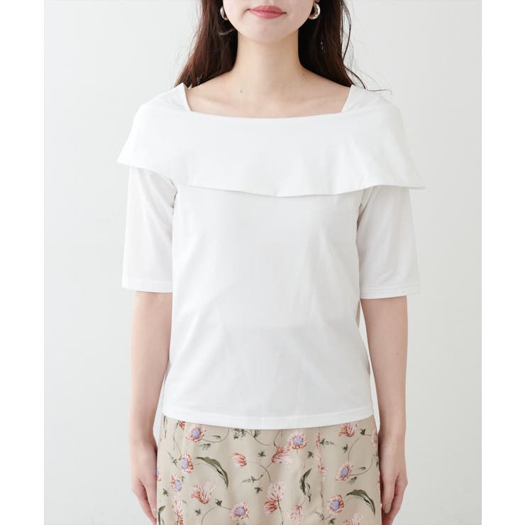 【natural couture】オフショルデザインカットソーTOPS | NICE CLAUP / OLIVE des OLIVE　OUTLET | 詳細画像25 