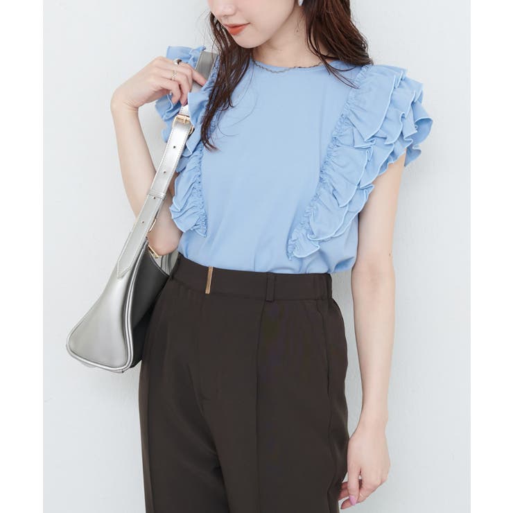 【natural couture】【sherbet line】接触冷感 | NICE CLAUP / OLIVE des OLIVE　OUTLET | 詳細画像4 
