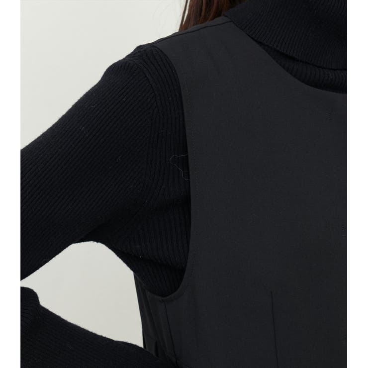 【natural couture】オケージョン対応可 / ツイルタックベスト | NICE CLAUP / OLIVE des OLIVE　OUTLET | 詳細画像28 