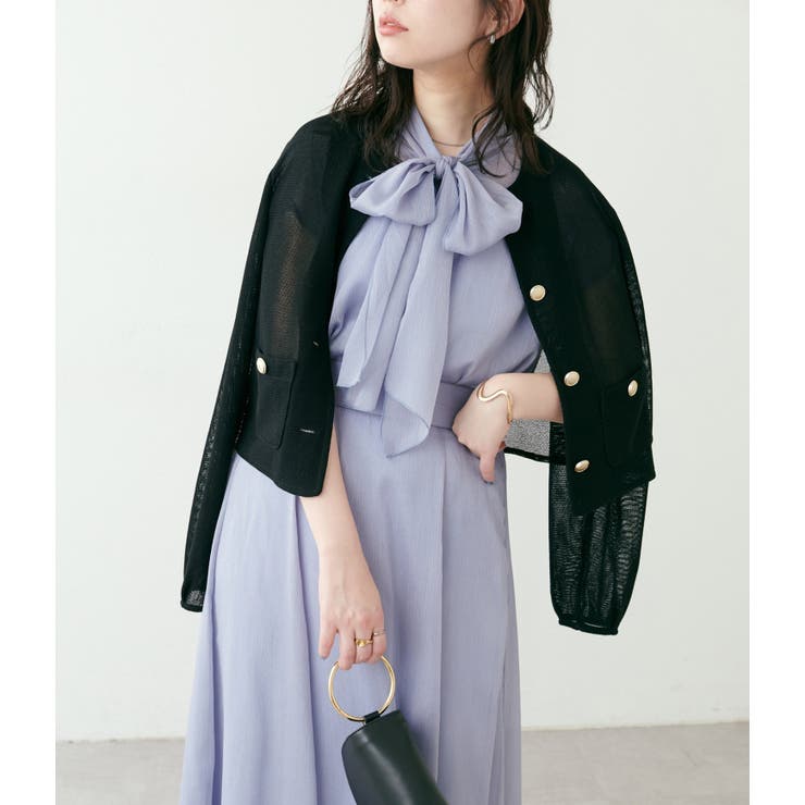爆買い natural couture】ラッセルノーカラー羽織ジャケット[品番 メンズウェア
