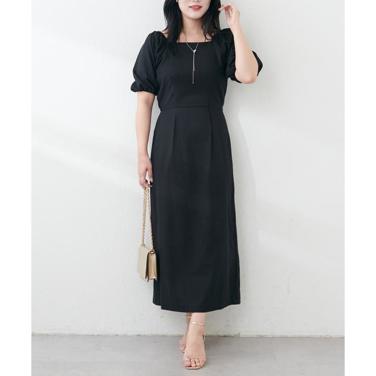 【natural couture】〈ako〉綿麻パフ袖ワンピース | NICE CLAUP / OLIVE des OLIVE　OUTLET | 詳細画像28 