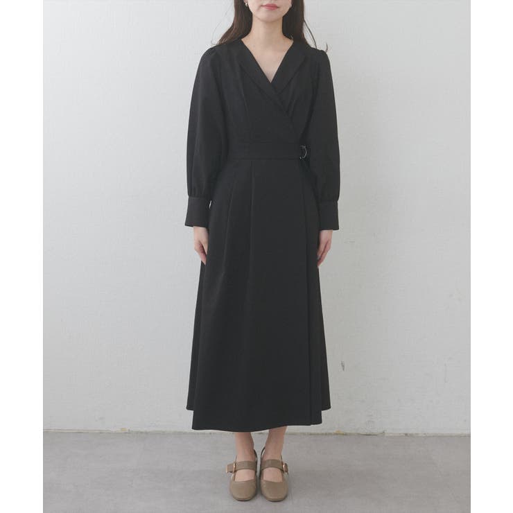 【natural couture】オープンネックレディワンピース | NICE CLAUP / OLIVE des OLIVE　OUTLET | 詳細画像5 