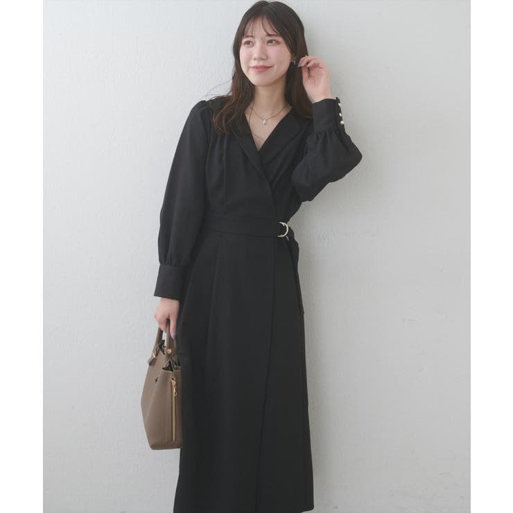 【natural couture】オープンネックレディワンピース | NICE CLAUP / OLIVE des OLIVE　OUTLET | 詳細画像14 