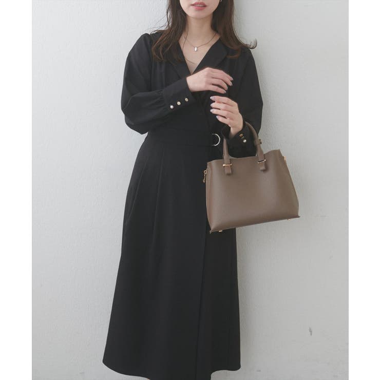 【natural couture】オープンネックレディワンピース | NICE CLAUP / OLIVE des OLIVE　OUTLET | 詳細画像16 