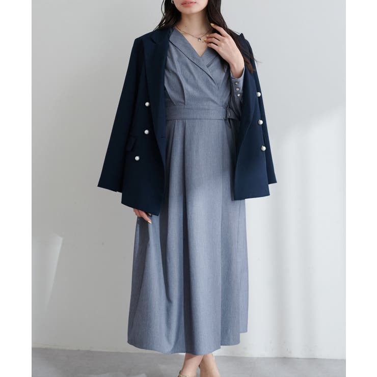 【natural couture】オープンネックレディワンピース | NICE CLAUP / OLIVE des OLIVE　OUTLET | 詳細画像19 