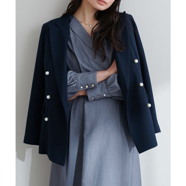 【natural couture】オープンネックレディワンピース | NICE CLAUP / OLIVE des OLIVE　OUTLET | 詳細画像20 