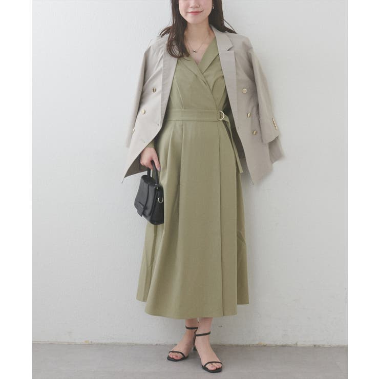 【natural couture】オープンネックレディワンピース | NICE CLAUP / OLIVE des OLIVE　OUTLET | 詳細画像26 
