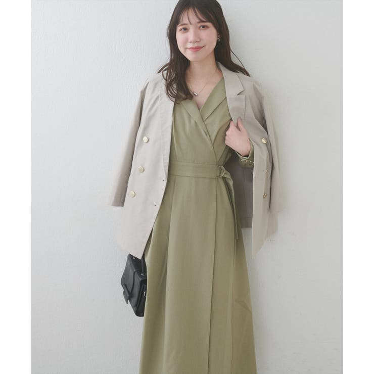 【natural couture】オープンネックレディワンピース | NICE CLAUP / OLIVE des OLIVE　OUTLET | 詳細画像27 