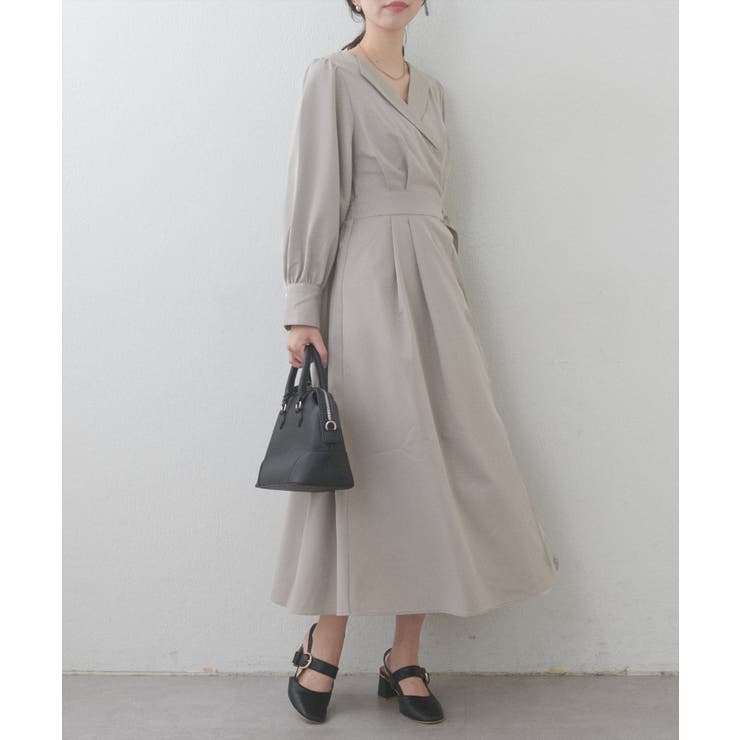 【natural couture】オープンネックレディワンピース | NICE CLAUP / OLIVE des OLIVE　OUTLET | 詳細画像33 