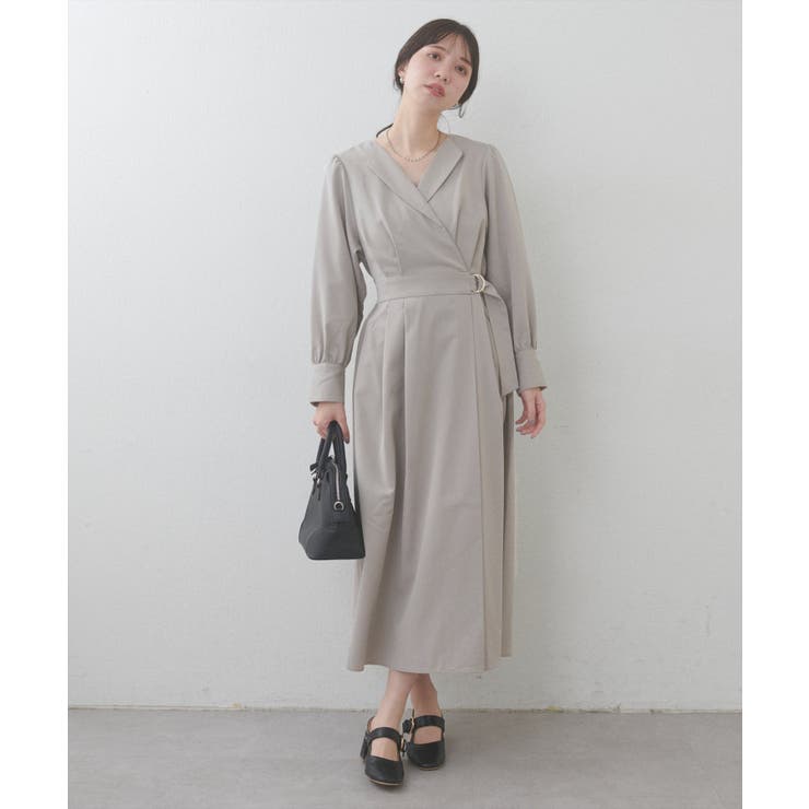 【natural couture】オープンネックレディワンピース | NICE CLAUP / OLIVE des OLIVE　OUTLET | 詳細画像34 