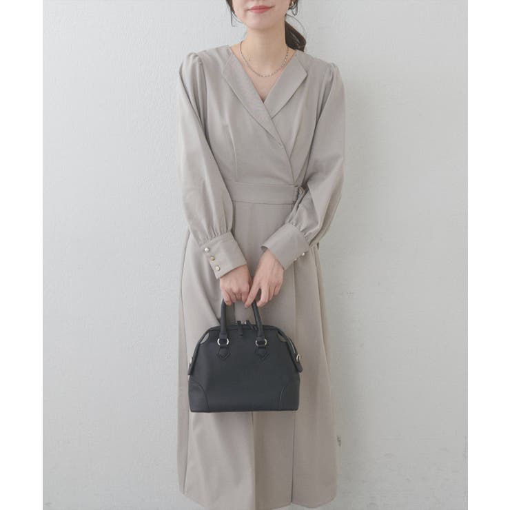 【natural couture】オープンネックレディワンピース | NICE CLAUP / OLIVE des OLIVE　OUTLET | 詳細画像35 