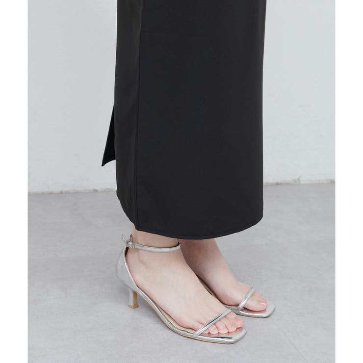 【natural couture】カットジョーゼットVネックワンピース | NICE CLAUP / OLIVE des OLIVE　OUTLET | 詳細画像25 