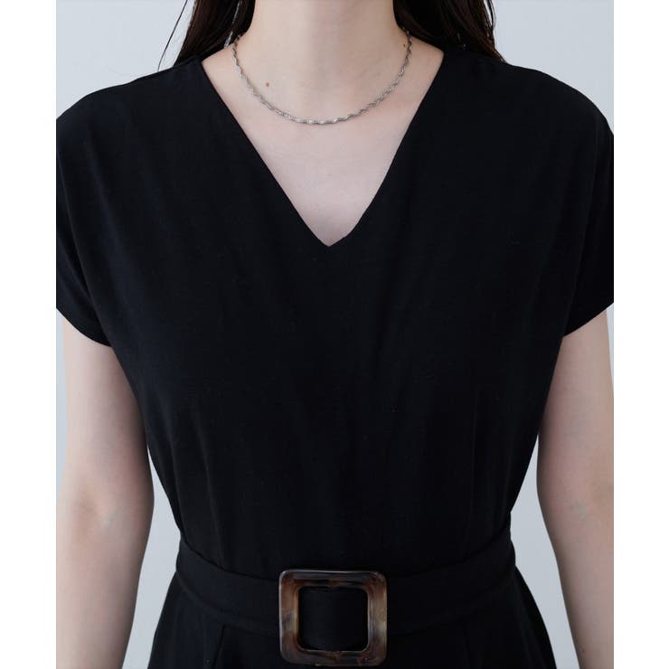 【natural couture】【sherbet line】Vネックカットソー… | NICE CLAUP / OLIVE des OLIVE　OUTLET | 詳細画像7 