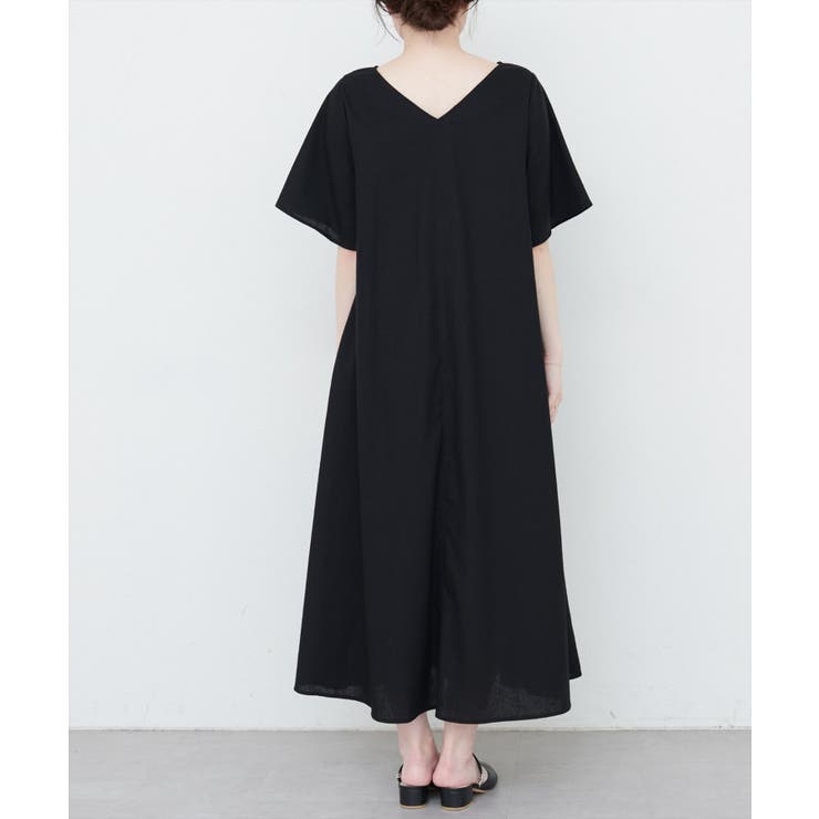 【natural couture】選べる袖丈前後2WAYベルト付きワンピース | NICE CLAUP / OLIVE des OLIVE　OUTLET | 詳細画像3 