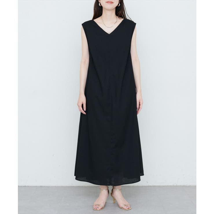 【natural couture】選べる袖丈前後2WAYベルト付きワンピース | NICE CLAUP / OLIVE des OLIVE　OUTLET | 詳細画像7 